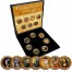 Italy THE MOST PRECIOUS PAINTINGS 7 x 50 Lire Copper-Nickel Seven Coin Collection Set Cold Enamel 1954 - 1989